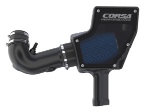 Ford Mustang Performance Air Intake - CORSA Performance - Closed Box + MaxFlow 5 Oiled Filter - `18-`23